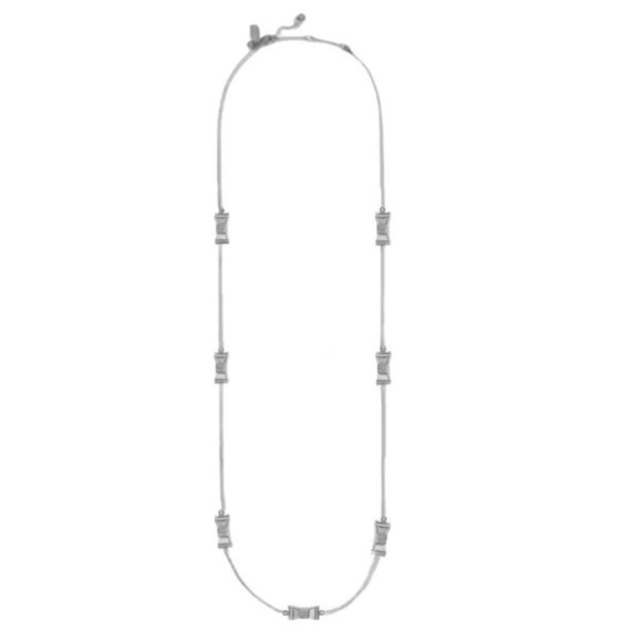 KATE SPADE • Silver Moon River Scatter Necklace - Picture 3 of 4